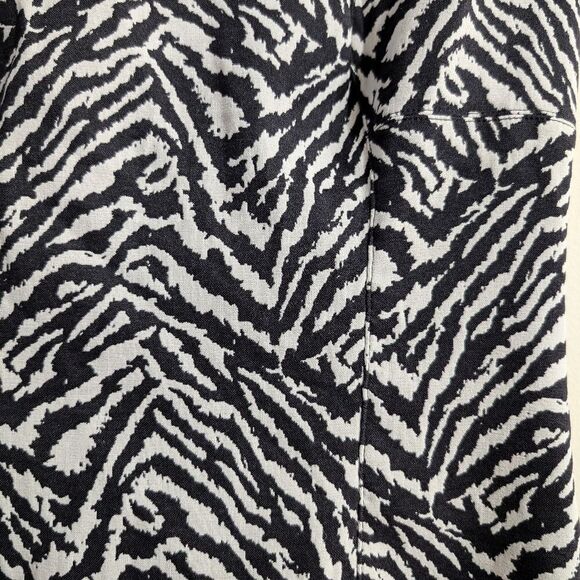 Banana Republic NWT Brocade Fitted Animal Print Sheath Dress Zebra XS… - Picture 5 of 13